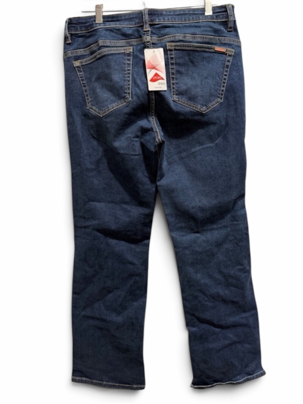NWT G by Giuliana Size 14 Dark Blue Flare Jeans. G-Sculpt 405 Canyon Wash - Picture 3 of 11
